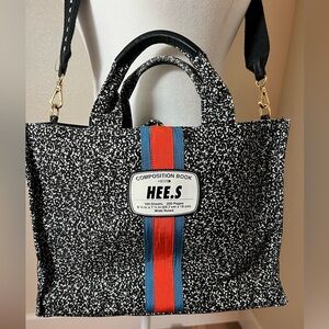 Composition Notebook Tote Bag – Novelty | Pre-Loved EUC